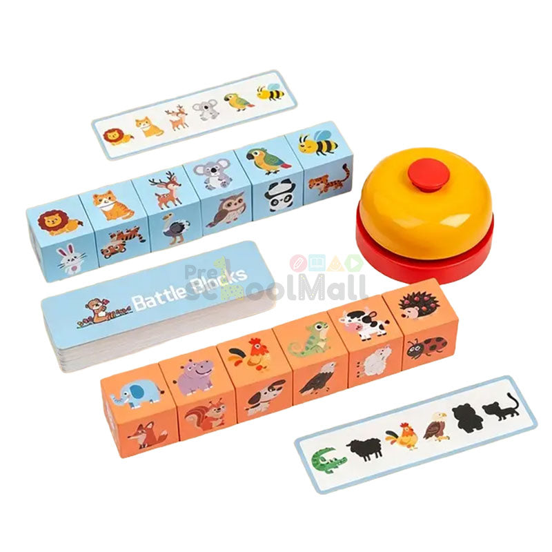 Animal Ranking Battle Blocks Puzzle Game