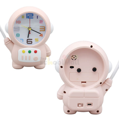 Astronaut Alarm Clock with Light