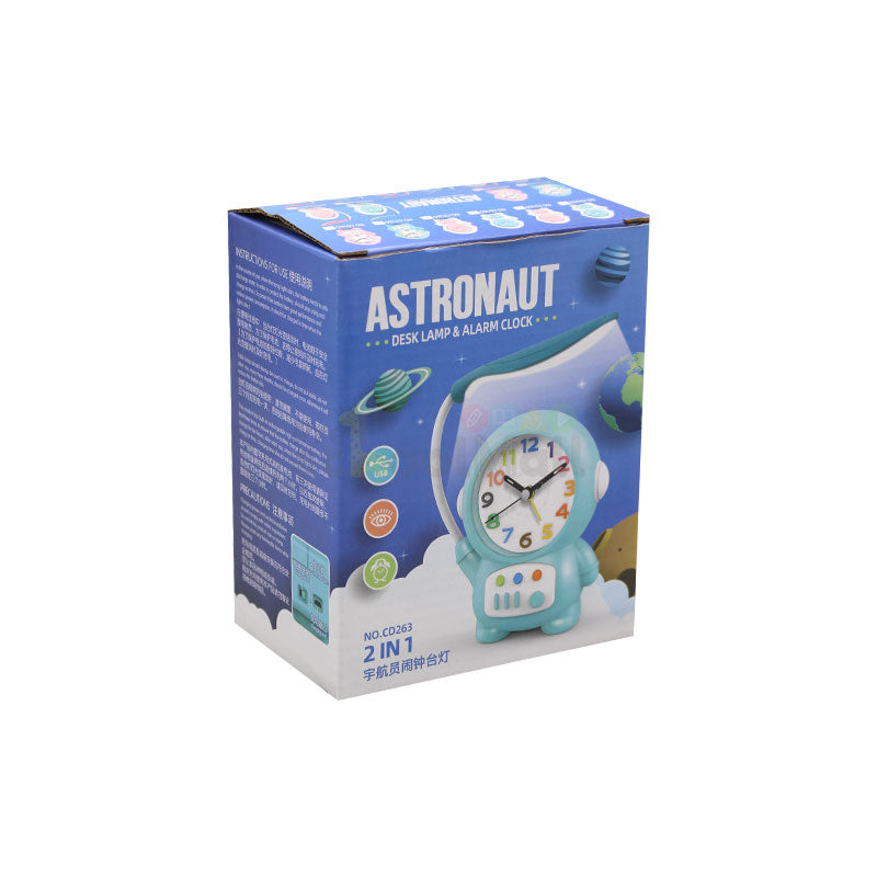 Astronaut Alarm Clock with Light