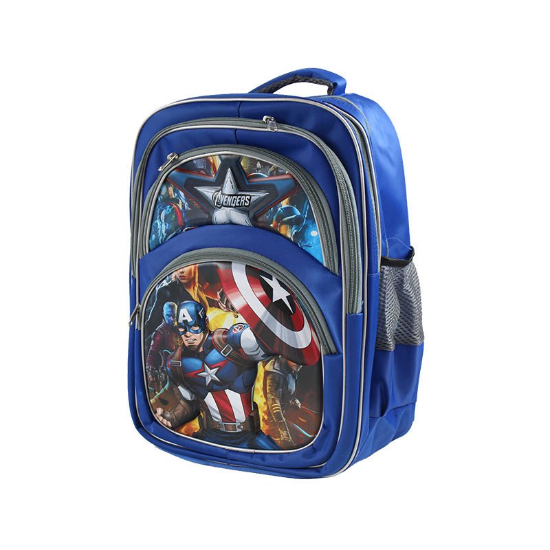 Avengers Embossed School Bag 17 inch (1762) - Preschool mall - Preschool Supplies & Educational Toys