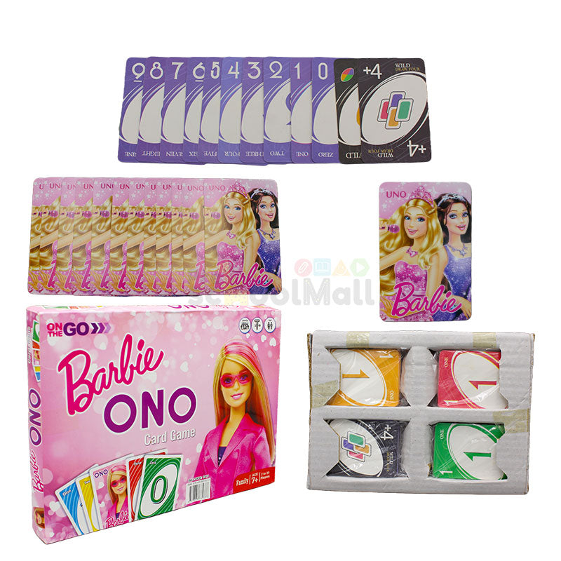 ONO Barbie Card Game