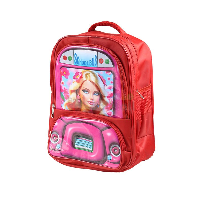 Barbie School Bus Bag for Kids 16 inch 1250 - Preschool mall - Preschool Supplies & Educational Toys
