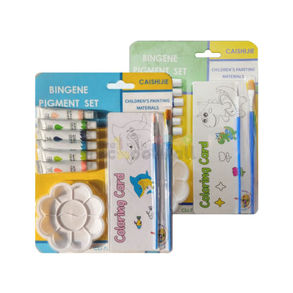 Bingene Pigment Set Painting Coloring Card