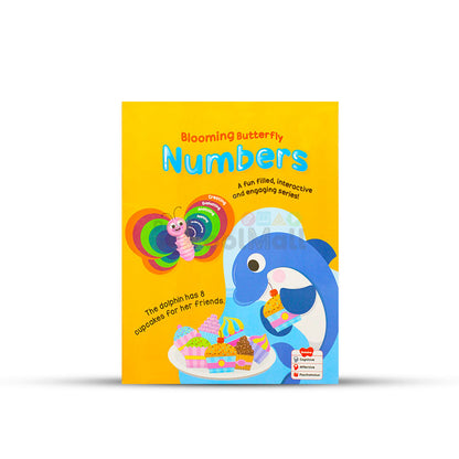 Blooming Butterfly Numbers Reading Book
