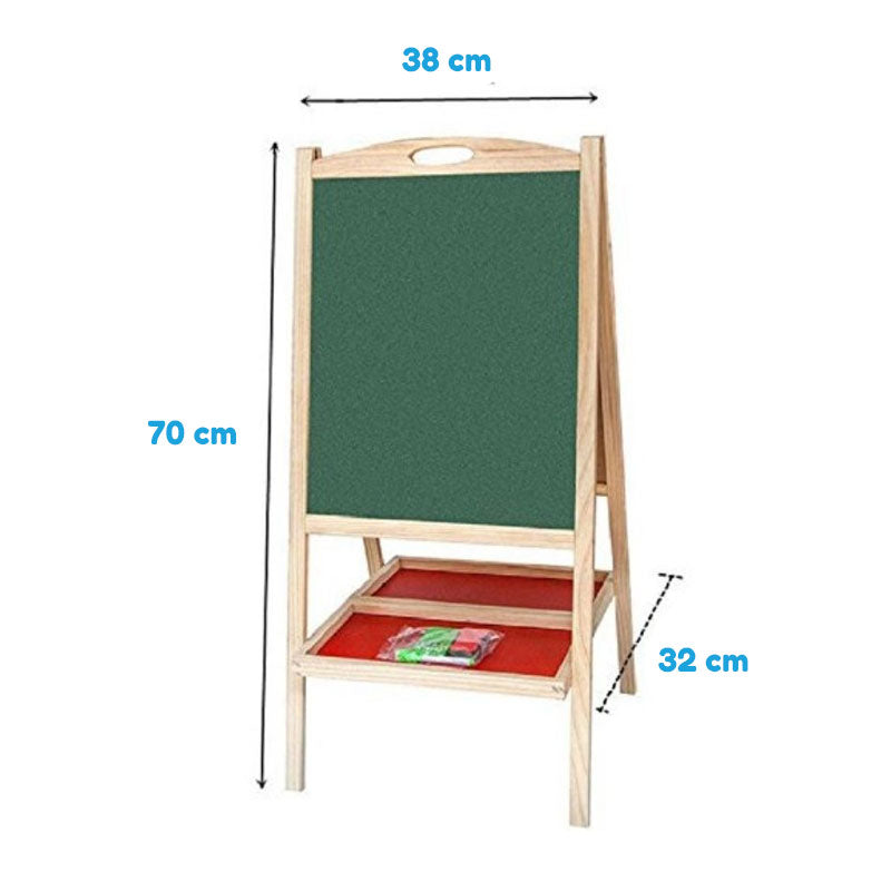 Two Sided Magnetic Wooden Board - Preschool Education WD-812