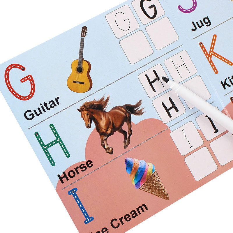 Write & Wipe 6 Cardboard Books Bundle - Preschool mall - Preschool Supplies & Educational Toys