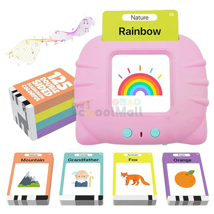 DoubleSided Flash Card Early Education Device