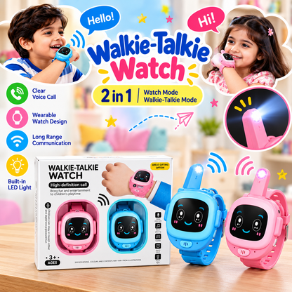 Walkie Talkie Watch with LED Light