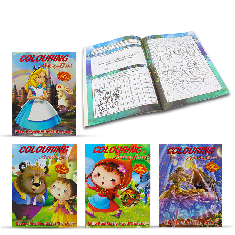 3in1 Coloring Book