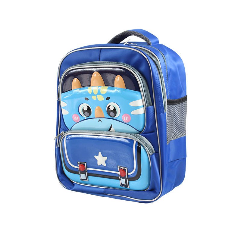 Cute Animal Embossed Bag for Kids 14 inch (Blue) 2032 - Preschool mall - Preschool Supplies & Educational Toys