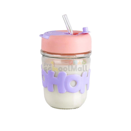 Cute Coffee Mug with Straw 350ml