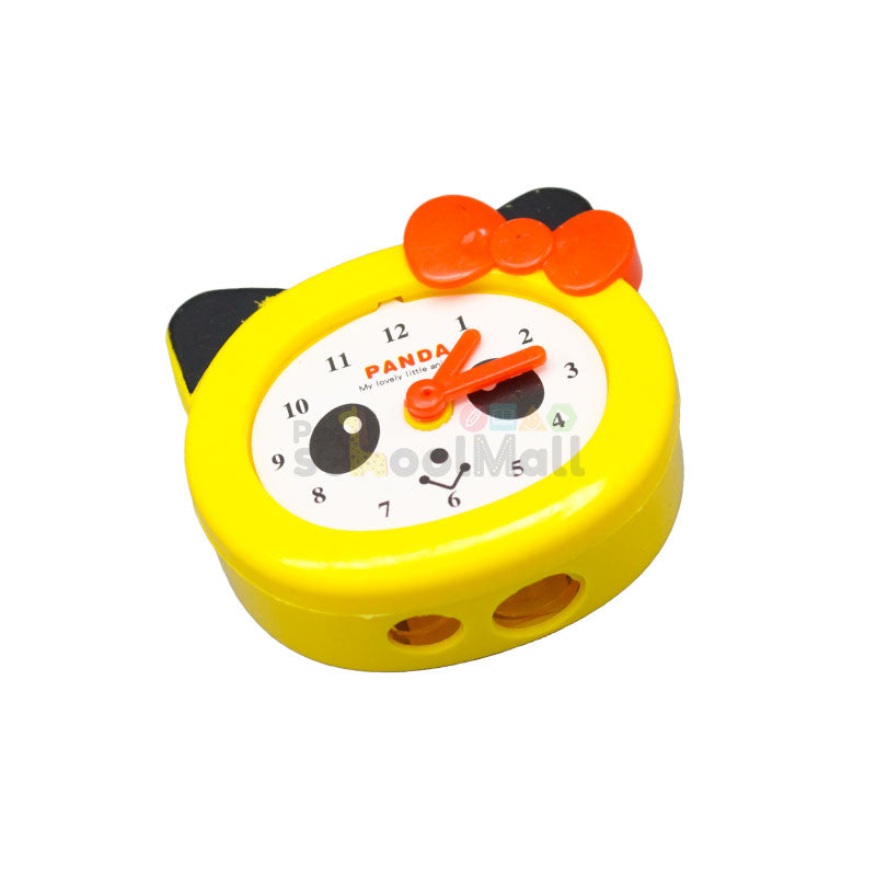 Cute Little Panda Clock Sharpener
