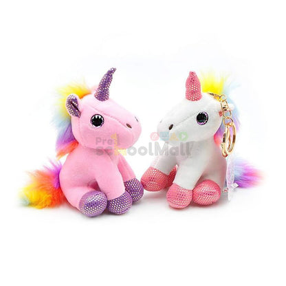 Cute Unicorn Stuffed Keychain