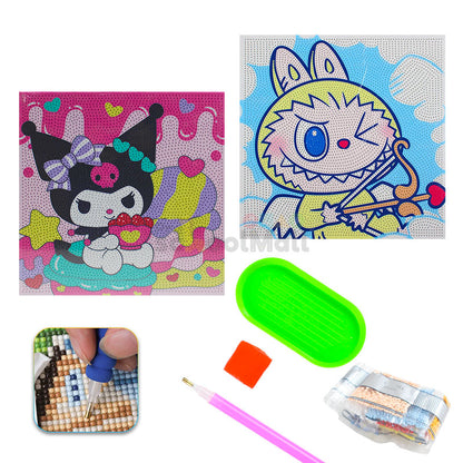 DIY 5D Diamonds Beads Painting Wooden Board #2001