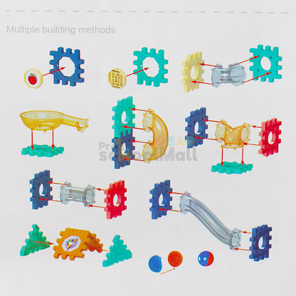 DIY Flashing Light Pipeline Building Blocks