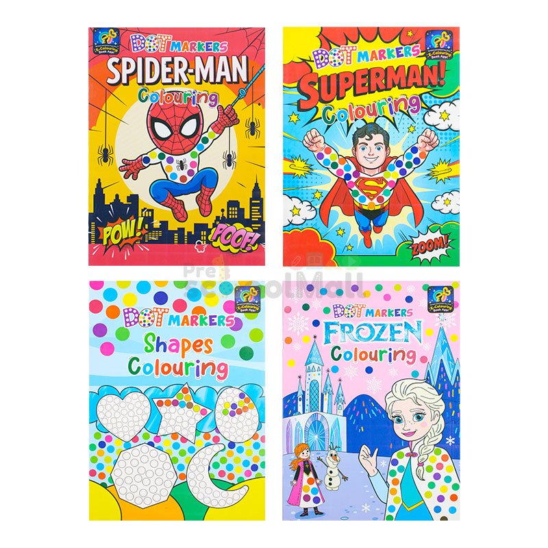 Dot Markers Coloring Book for Kids - Preschool mall - Preschool Supplies & Educational Toys