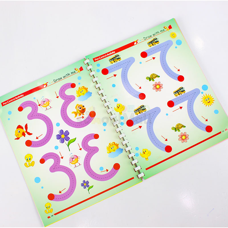 Activity Book 64 Pcs With 2 Pens