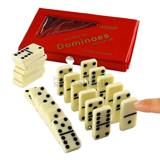 Double Six Dominoes Set of 28 Small