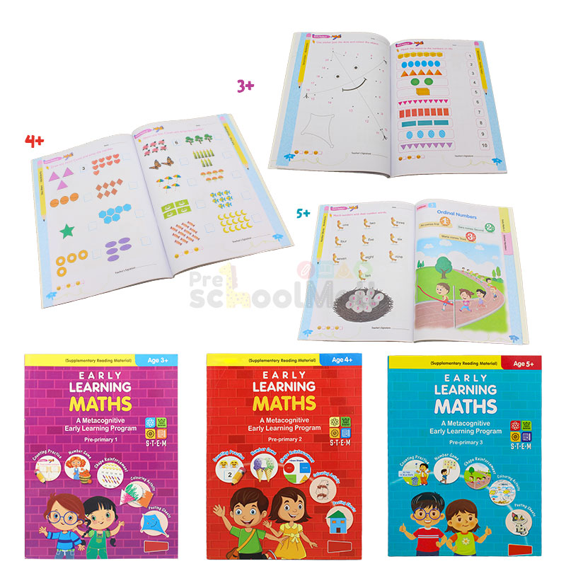 Early learning Maths Books for Kids – preschoolmall