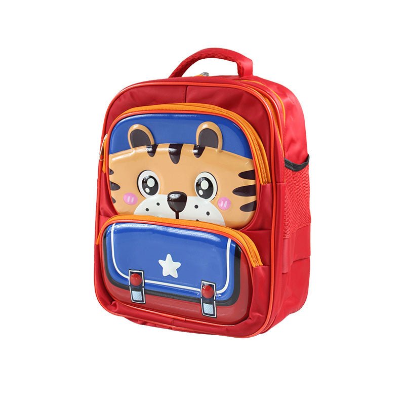Cute Animal Embossed Bag for Kids 14 inch (Red) 2032 - Preschool mall - Preschool Supplies & Educational Toys
