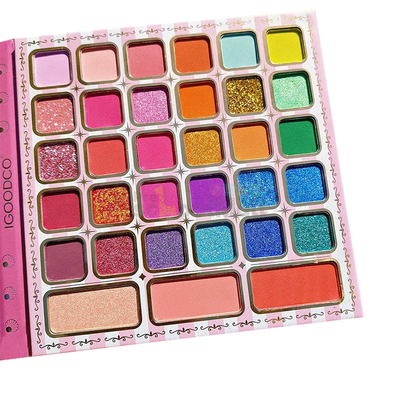 Eye and Face 60+6 Colors Palette Makeup Kit