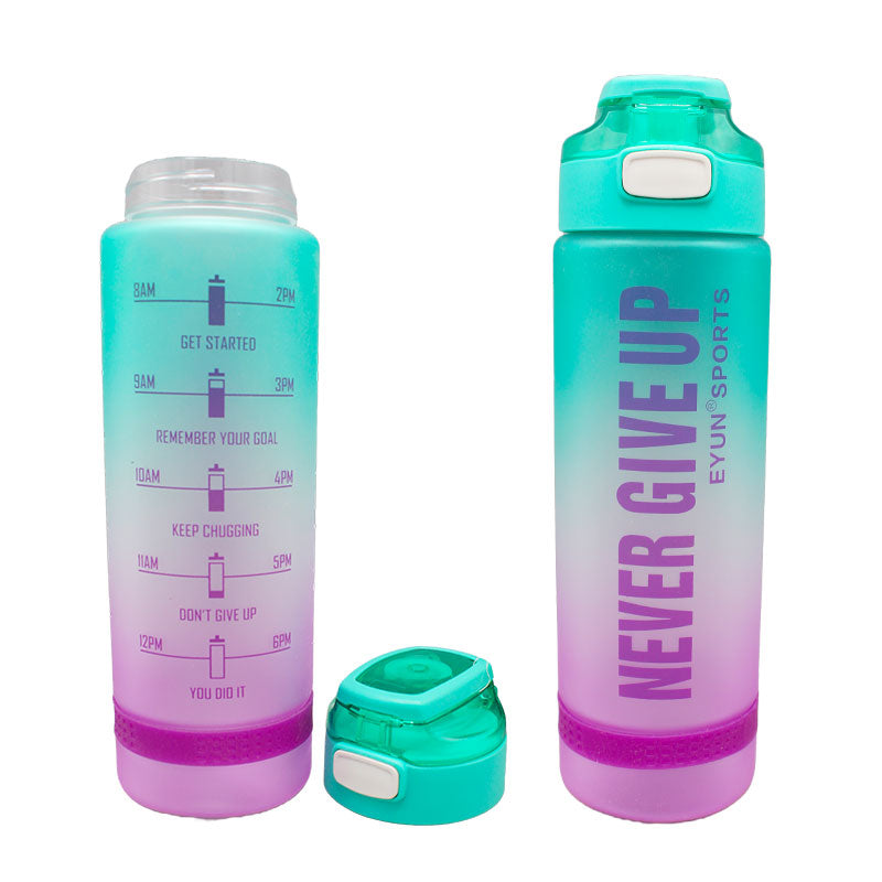 Never Give up Water Bottle (1000ml)