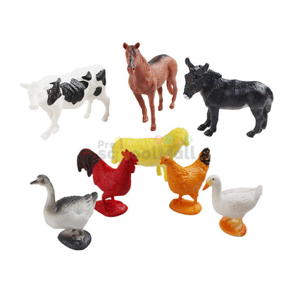Farm Animals World for Kids 8 Pcs