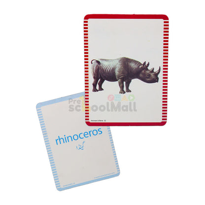 Animal & Birds Flash Cards Apple Series