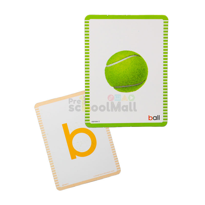 Small Alphabet Flash Cards Apple Series