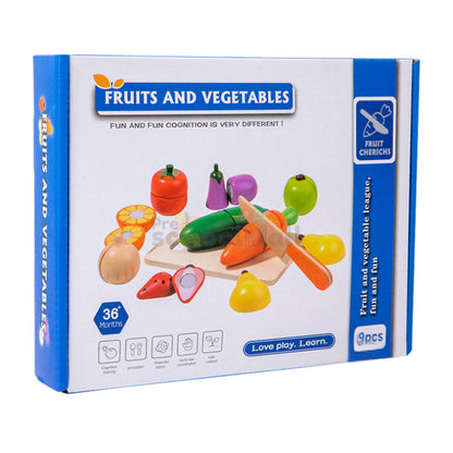 Fruit & Vegetable League Wooden Cutting Board