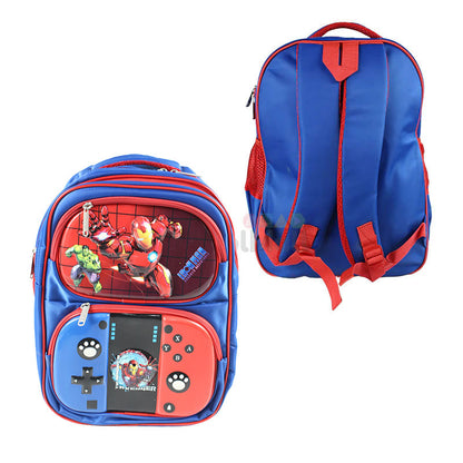 Iron Man Embossed School Bag 17 inch (1757)