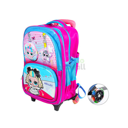 L.O.L Surprise Embossed Trolley School Bag 17″