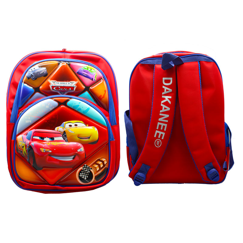 Cars Embossed Backpack (17 inch) 1353