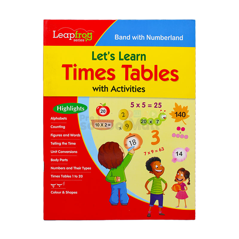 Let’s Learn Times Tables with Activities Book – Preschool mall ...