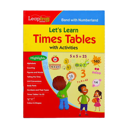 Let’s Learn Times Tables with Activities Book