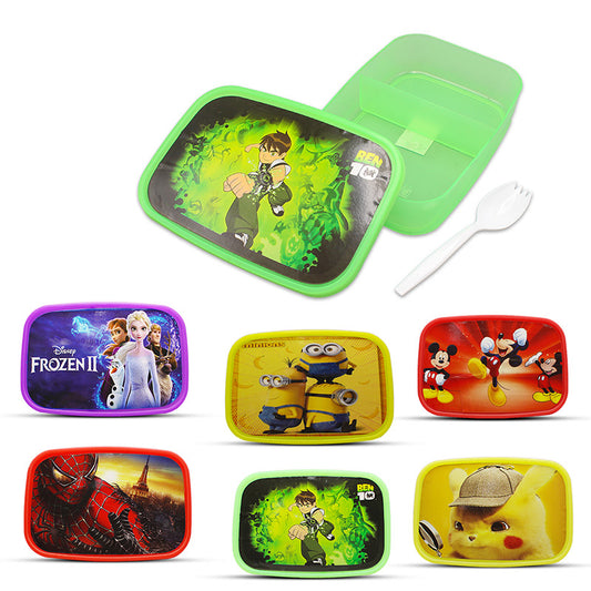 Characters Lunch Box with Spoon