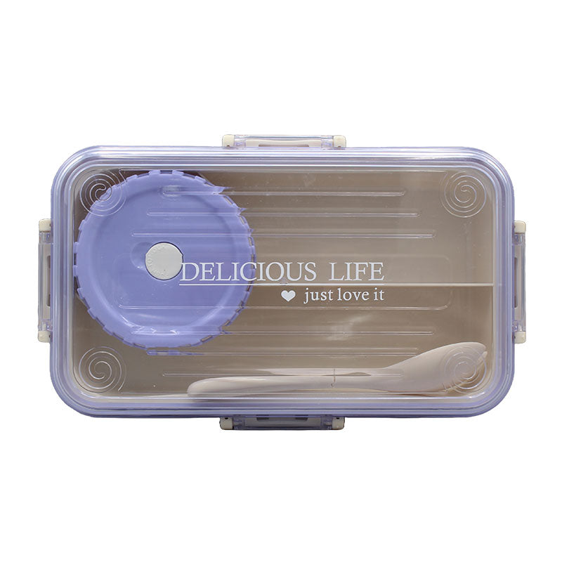 Four Compartment Delicious Life Lunch Box