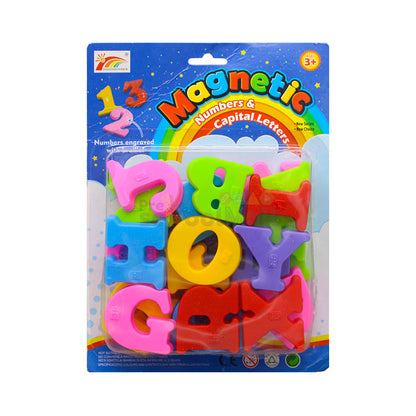 Magnetic Capital Alphabets for Early Education