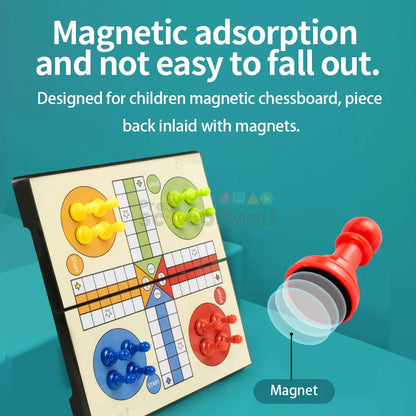 Magnetic Ludo Board Game