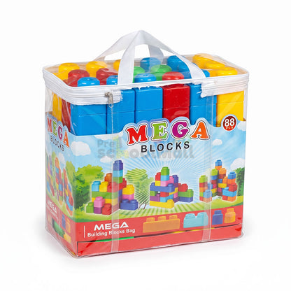 Mega Building Blocks Bag 88 Pcs
