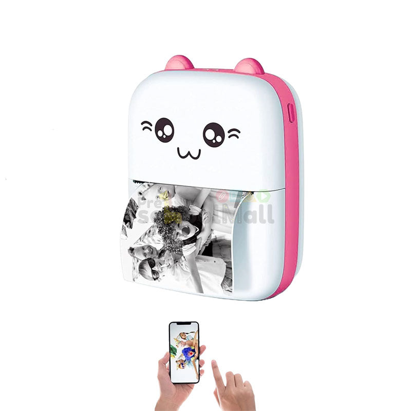Mini Pocket Inkless Thermal Printer for Kids – Preschool mall ...