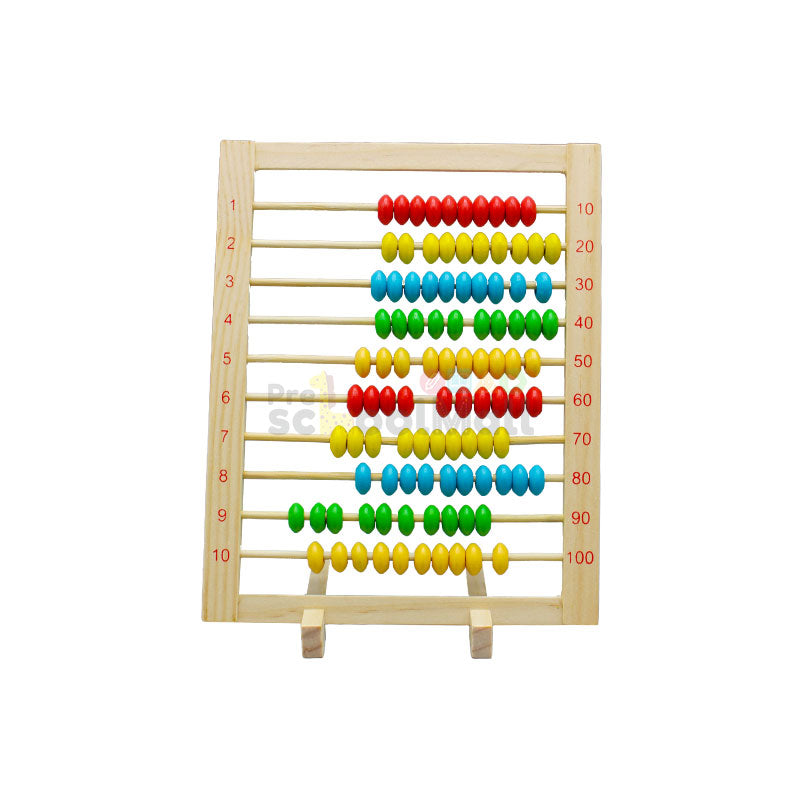 Mini Wooden Abacus with Number Learning (1533)