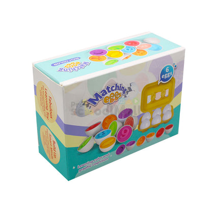 Montessori Eggs Matching Game 6 Pcs