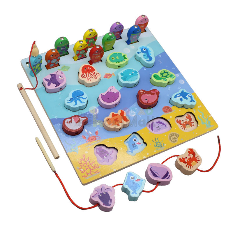 Multifunctional Rope-Threading Building Block Matching Board ...