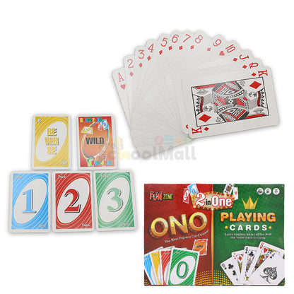 ONO 2 in 1 Game Playing Cards