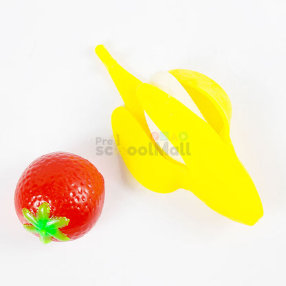 Pair of Banana & Tomato Squeeze Toy