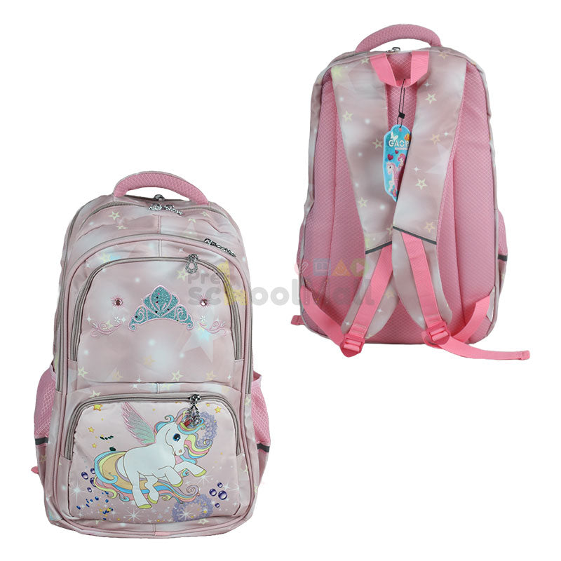 Gaoba Unicorn School Bag for Girls 20″