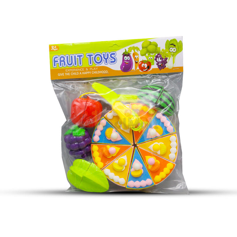 Pizza Toy Set with Fruits