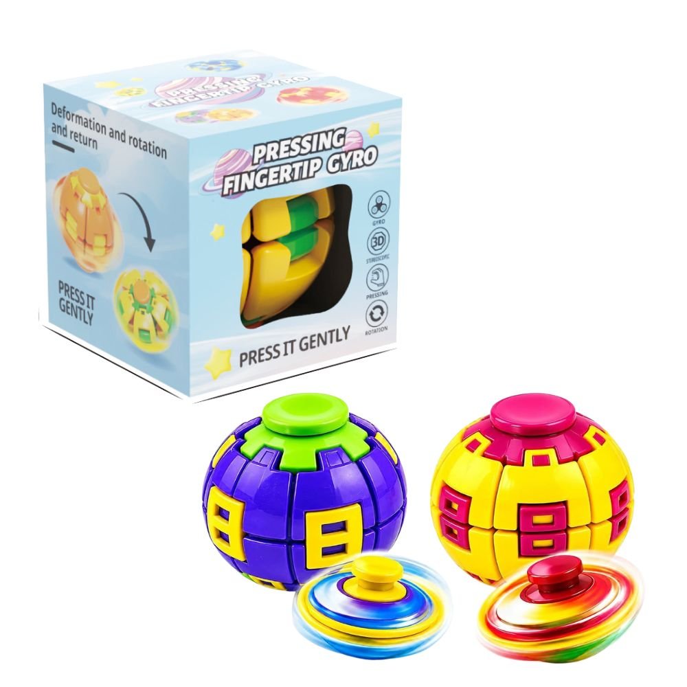 Pressing Fingertip Gyro Spinner - Preschool mall - Preschool Supplies & Educational Toys