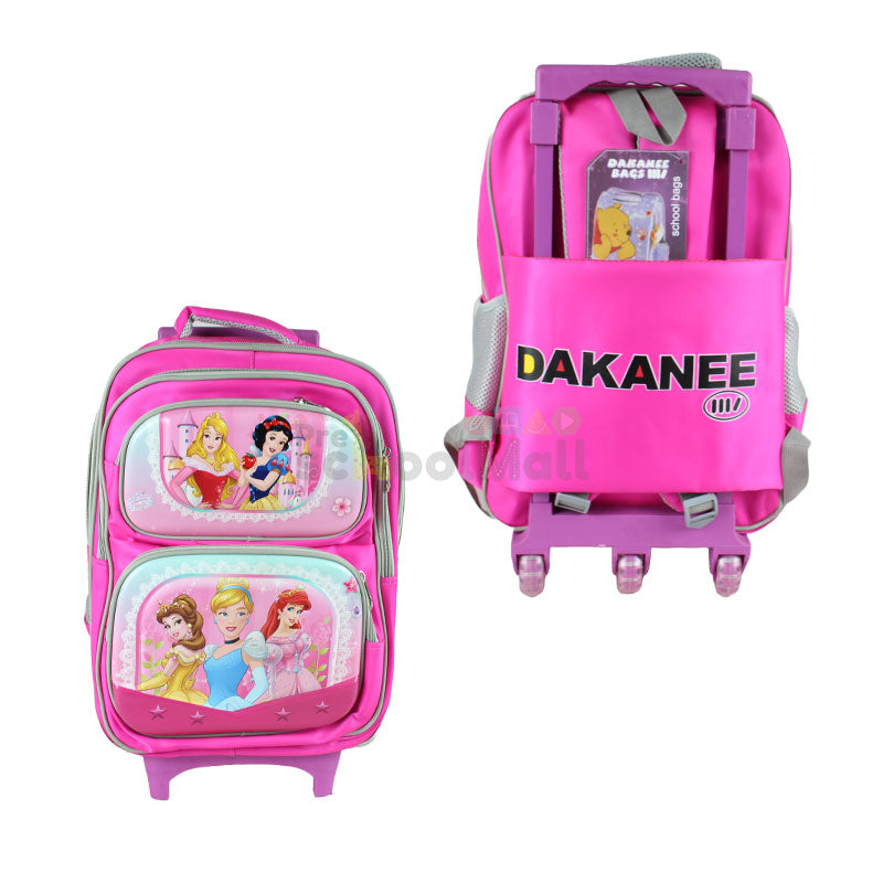 Princess Trolley Backpack for Girls (0862)